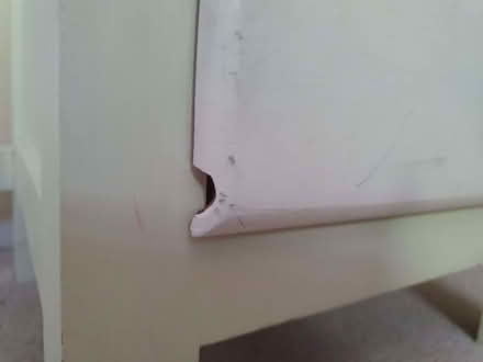 Photo of free Child's desk wooden white (Croham CR2) #2