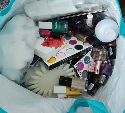 Photo of free Bag of nail art stuff, mostly new. (Ushaw Moor DH7) #1
