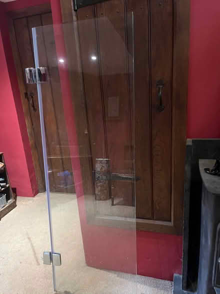 Photo of free Sheet of toughened glass bath screen (Fishpool Valley HR6) #1