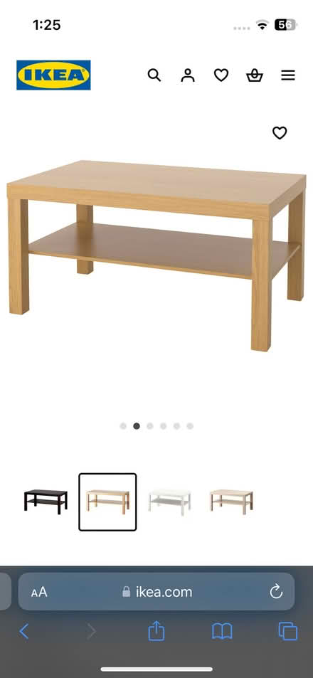Photo of free IKEA Lack coffee table 90x 55 (Comely Bank EH4) #1