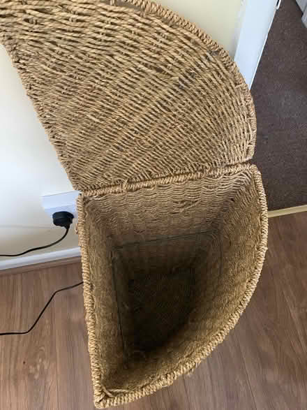 Photo of free Corner laundry basket (Basingstoke RG22 Hatch Warren) #2