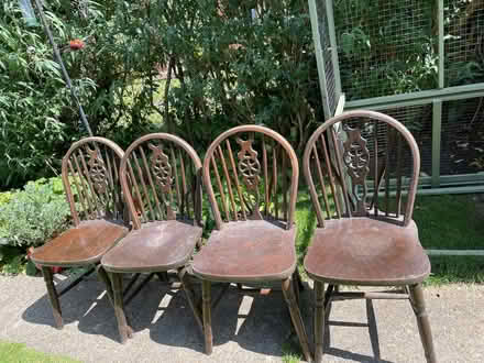 Photo of free 4 wheel back dining room chairs. (South Park OX4) #1
