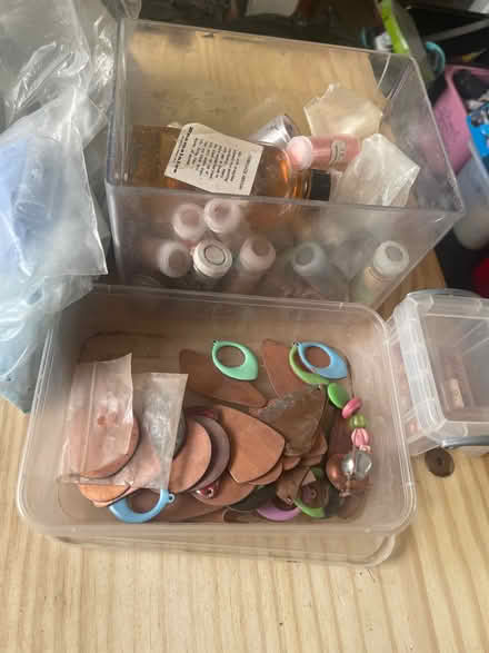 Photo of free Enamel powder colours and copper blanks (Armathwaite CA4) #1