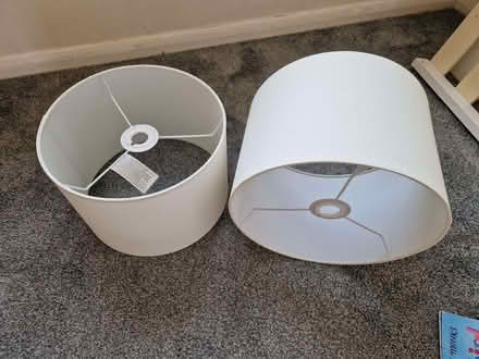 Photo of free Two B&Q lampshades (Epping CM16) #1
