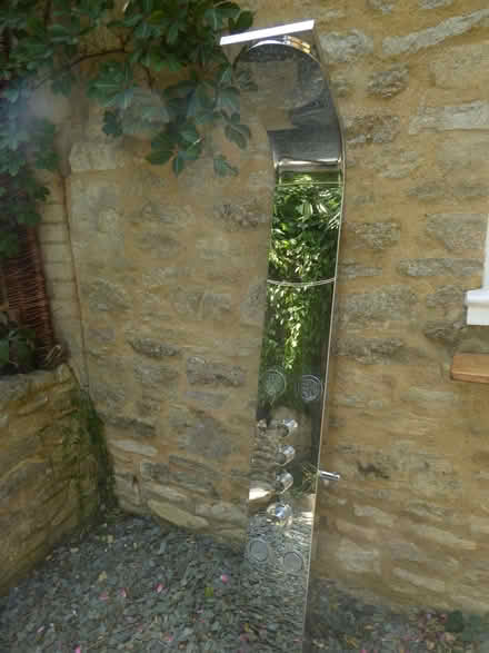 Photo of free Wall-mounted Shower Tower w/ fixed overhead shower body jets (Bladon OX20) #2