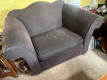 Photo of free Couch and oversized chair (Arvada, 80th and Wadsworth) #1