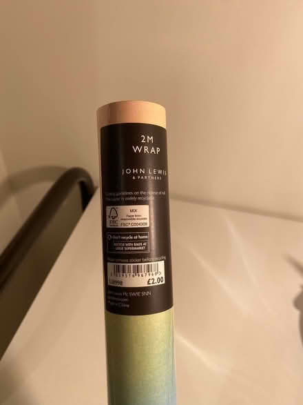 Photo of free Brand new rainbow gift wrap (Finsbury Park N4) #2