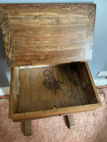 Photo of free Victorian school desk (Kings Furlong RG21) #2