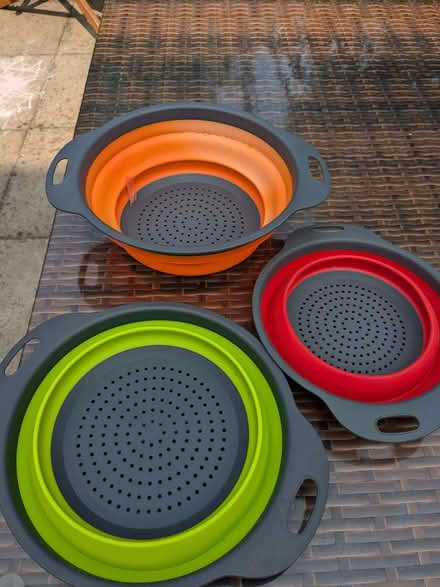 Photo of free Collapsible colanders (Woodley RG6) #1