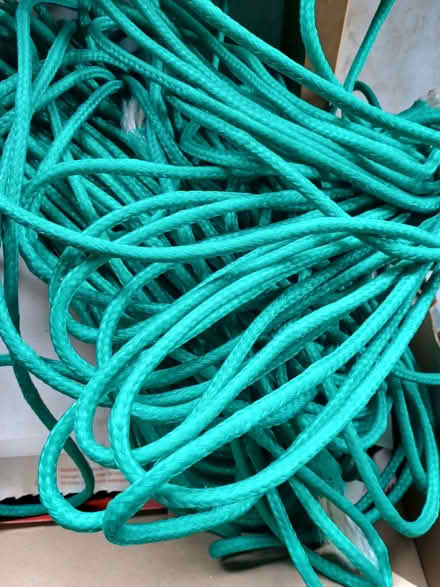Photo of free Braided Polyester Rope/Washing Line, Turquoise (CT14) #1