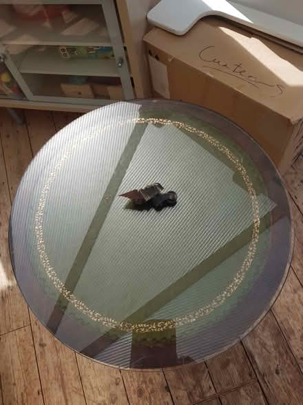 Photo of free Retro glass topped occasional table (Orpington BR6) #1