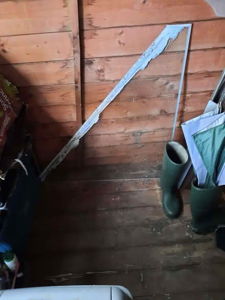 Photo of free Triangular piece of thick (fire proof) glass (Heeley S2) #1