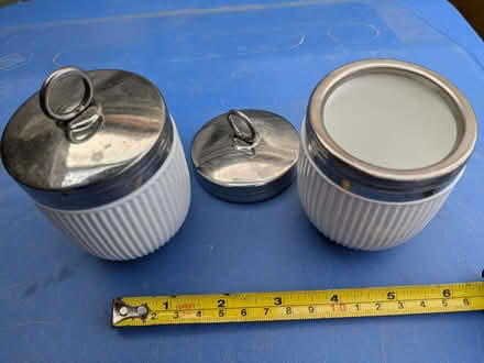 Photo of free 2 small pots (for egg coddling?) (Roffey RH12) #1