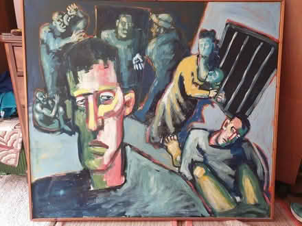 Photo of free Large painting/canvas (Hove Green BN3) #1