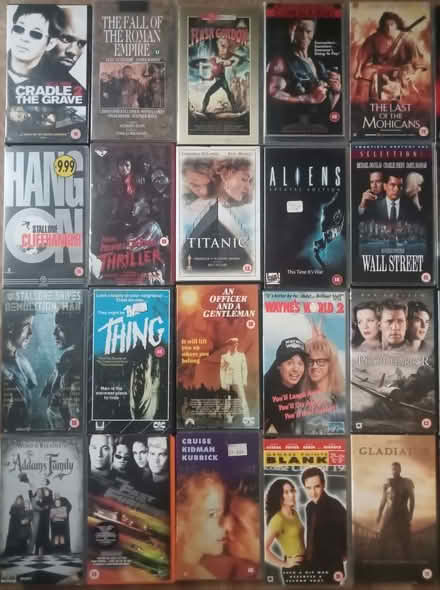 Photo of free 70 + Prerecorded VHS Tapes (PL4) #1