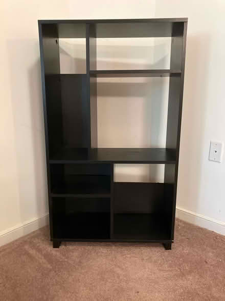 Photo of free Black Wood book case (Eastern Market/Capitol Hill) #1
