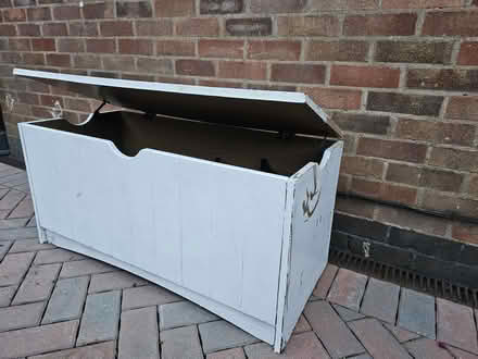 Photo of free Wooden chest (Bartley Green B32) #1
