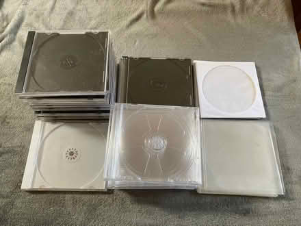 Photo of free Assorted CD/DVD cases/sleeves (City Centre NR3) #1