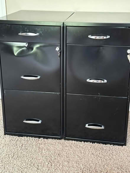 Photo of free 2 small filing cabinets (South JoCo-Olathe) #2