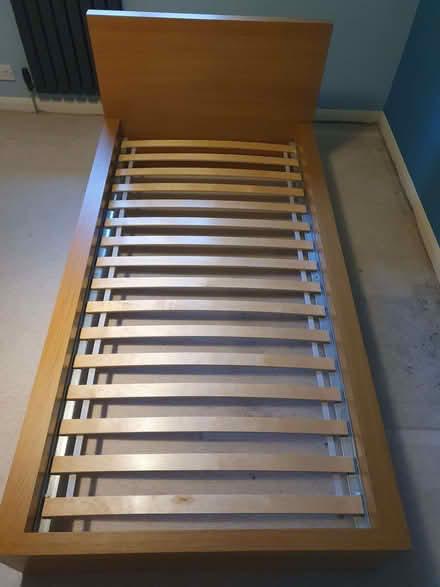 Photo of free Single bed frame - wood (Croham CR2) #2