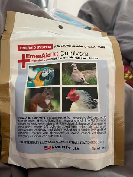 Photo of free Emeraid critical care food for exotic animals (South Norwood SE25) #1