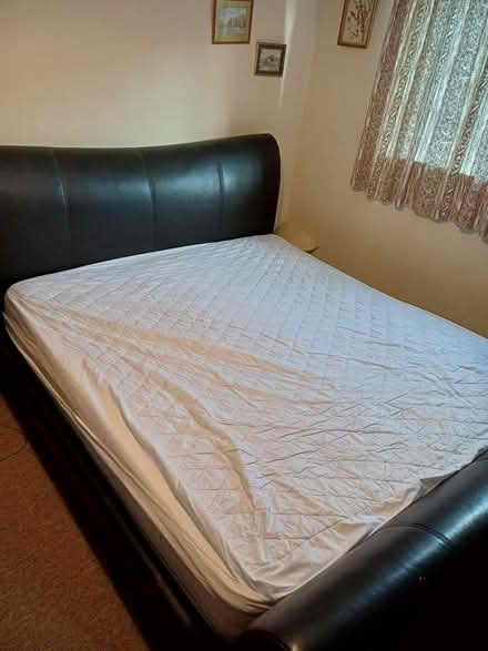 Photo of free King size bed and mattress (HR1 4RQ) #1