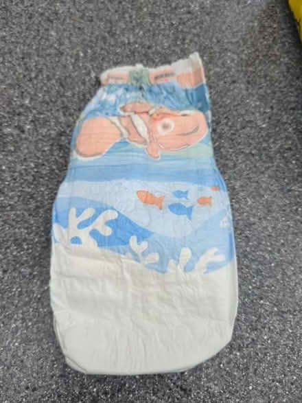 Photo of free 8 Huggies 5-6 (12-18kg) swim nappies (Shevington WN6) #3