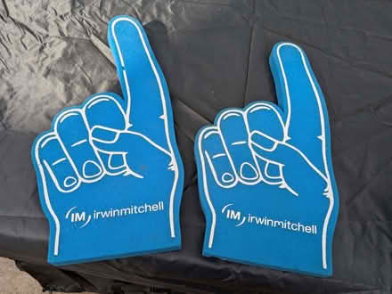 Photo of free Giant foam hands (Woodley RG6) #1