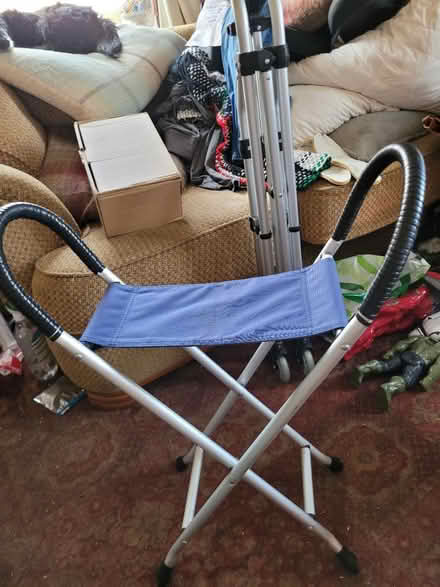 Photo of free Folding walking stool (HD3) #1