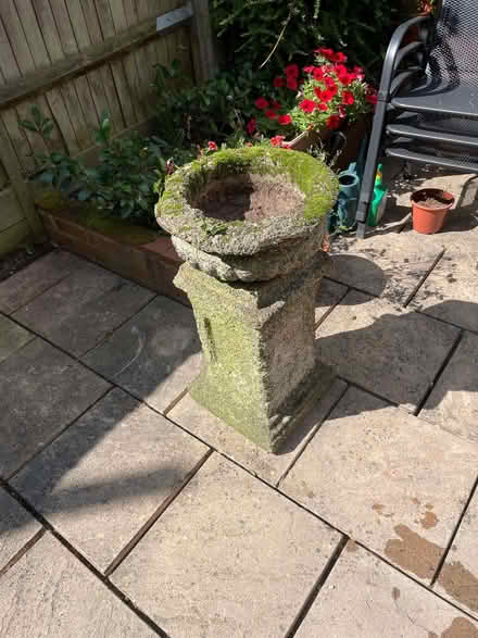 Photo of free Concrete Bird bath / planter (Earley RG6) #1