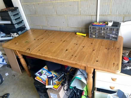 Photo of free Dining table solid wood (Over) #1