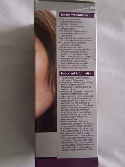 Photo of free Boots 'Golden Brown' hair colour (Blackwell RH19) #3