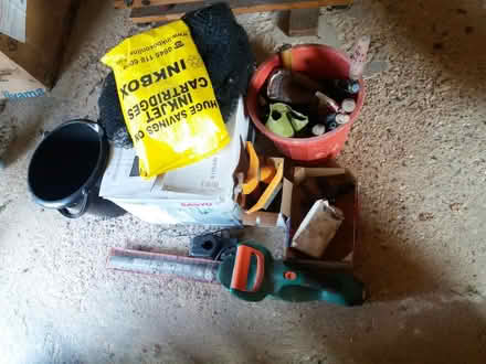 Photo of free Small garden tools, fruit nets etc (Rockland St Mary, NR14) #1