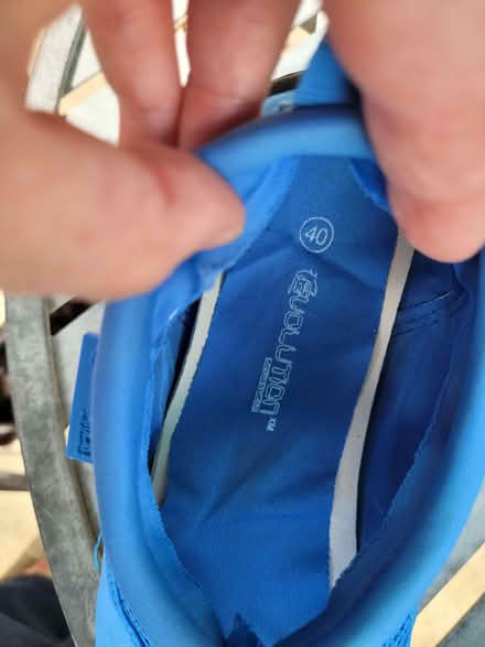 Photo of free Aqua shoes, blue, size 40 (Shippon OX13) #3