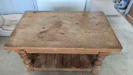 Photo of free Solid pine coffee table (Tilekiln TN38) #2