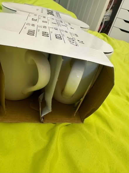 Photo of free Brand new 4 white mugs (Dawlish Devon) #2