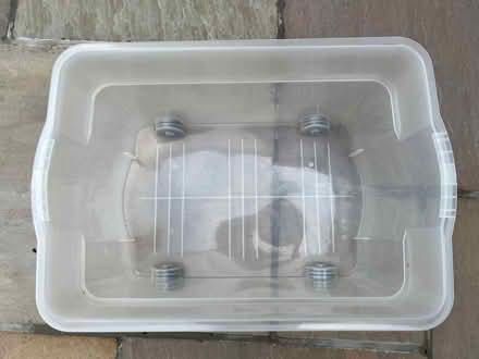 Photo of free Storage crate with wheels (Winnington Way GU21) #3