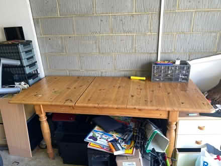 Photo of free Dining table solid wood (Over) #2