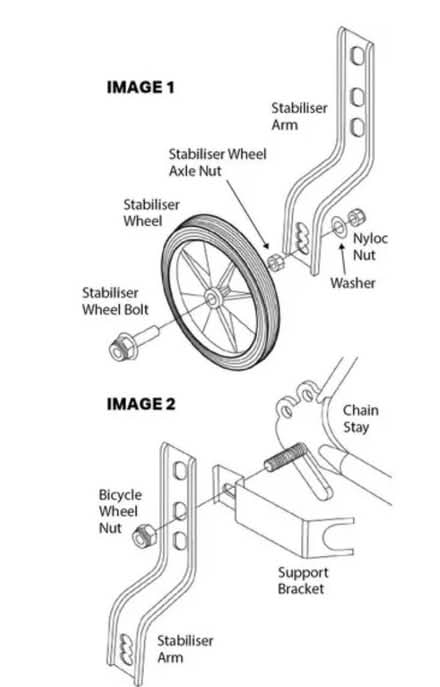 Photo of free stabilisers for kids bike (Henleaze BS9) #2