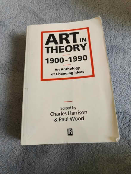Photo of free Art in Theory, ed. Harrison&Wood (New Brighton, CH45) #1