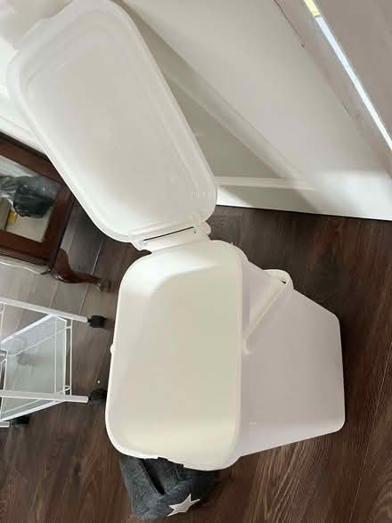 Photo of free Brand new white recycle bin (Coleridge Ward CB1) #1