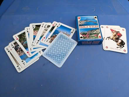 Photo of free Playing cards (picture souvernir - Elba) (Roffey RH12) #1