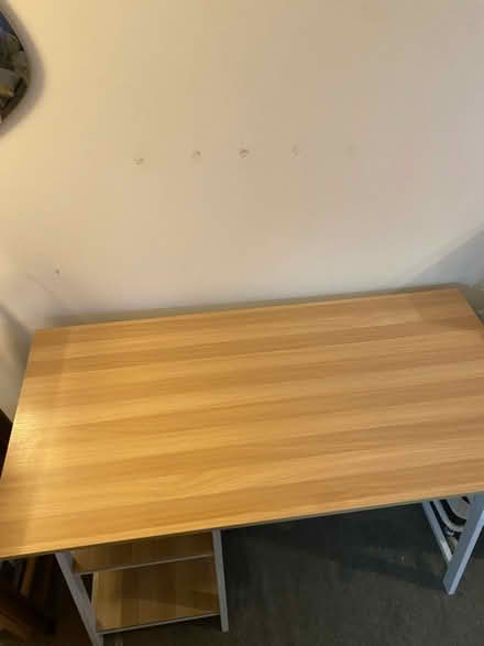 Photo of free Desk with two shelves (Nottingham NG7) #3