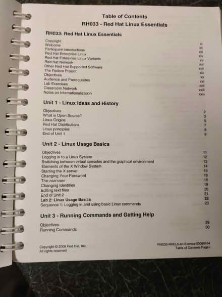 Photo of free Red Hat Linux Essentials Book (Rotherham S65) #4