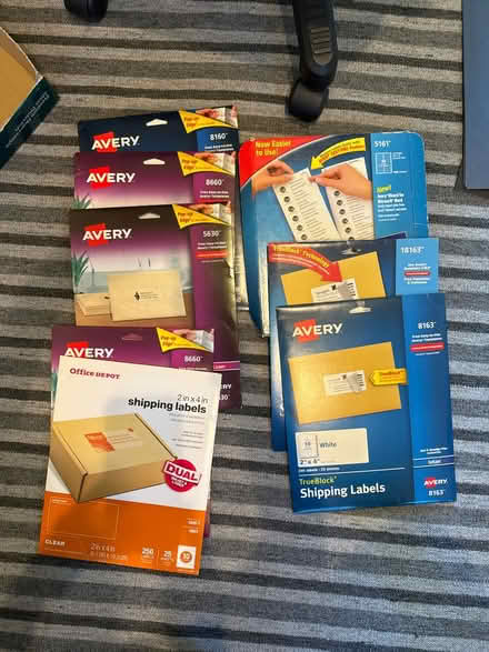 Photo of free shipping labels (NewtonCentre) #1