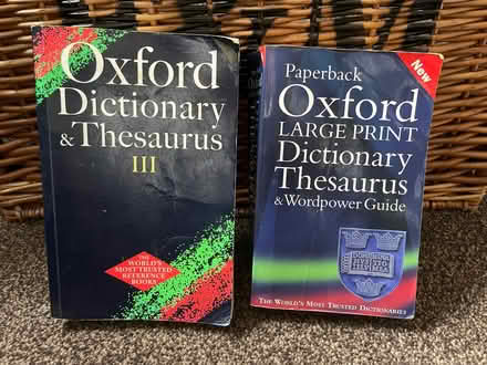Photo of free Old dictionaries/thesaurus suitable for crafting? (Newbold S41) #1