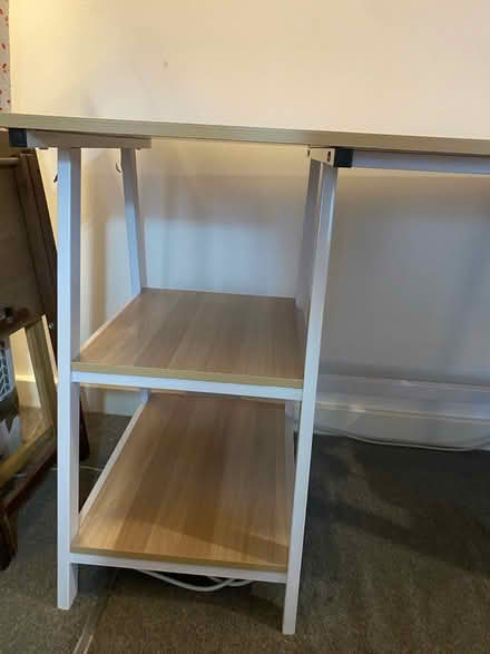 Photo of free Desk with two shelves (Nottingham NG7) #4