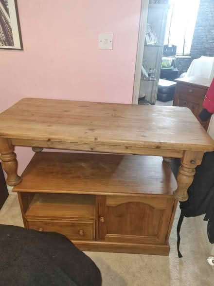 Photo of free Tv unit table cupboard matching (SW6) #1