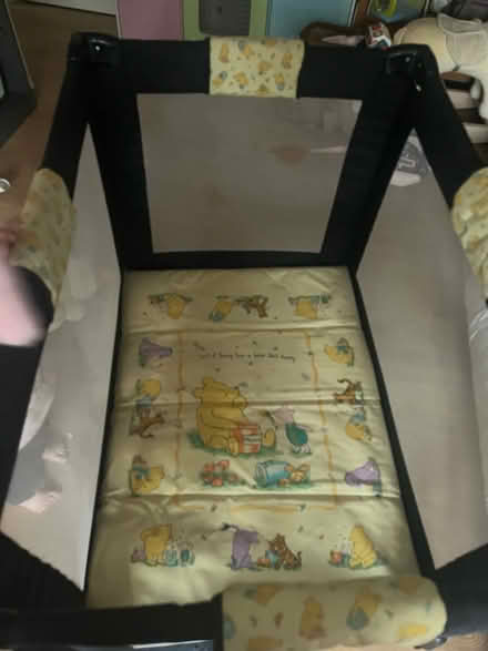 Photo of free Travel cot (RG5 woodley) #2