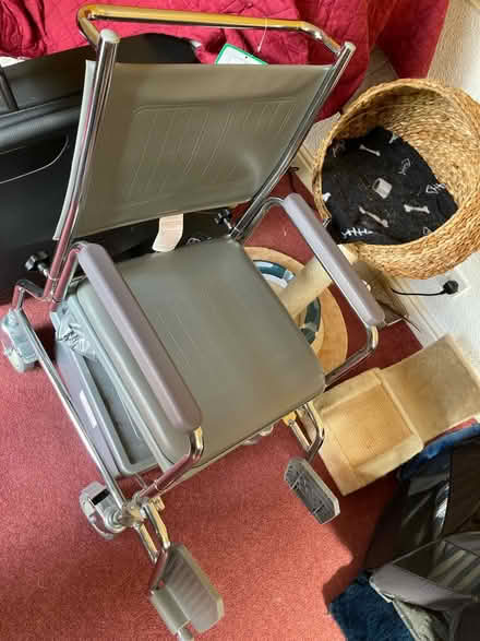 Photo of free Commode with wheels (Burscough L40) #2